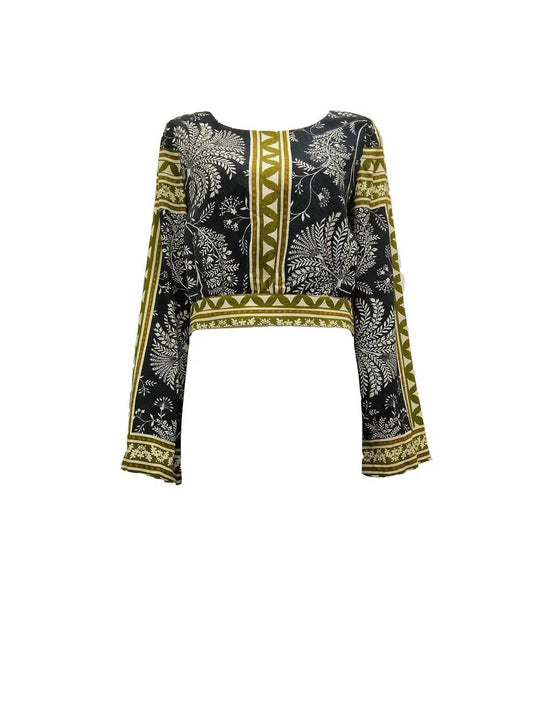 Aylaya - Women's Paris Three-quarter Sleeve Top