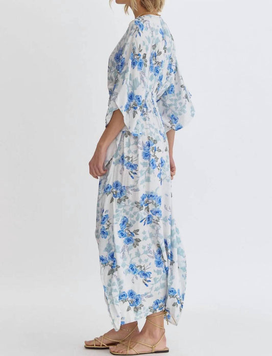 Entro - Away Tonight Floral Maxi Dress