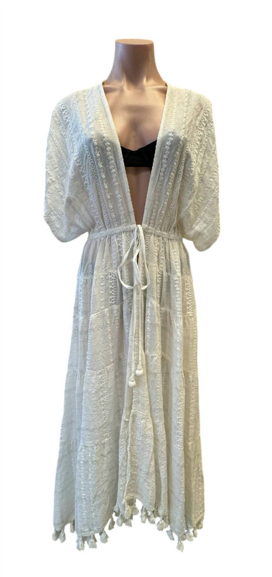 Ramy Brook - Women's Addaline Embroidered Coverup Dress