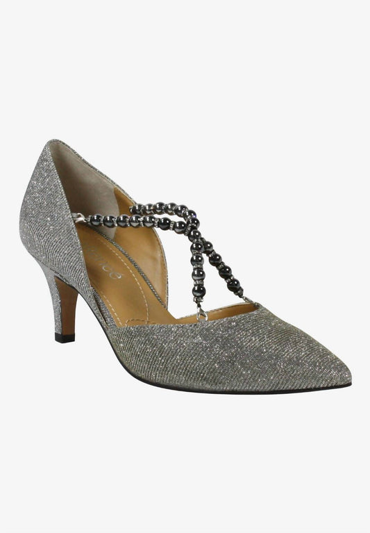 J. Renee - Women's Zayna Glitter Pump Heels