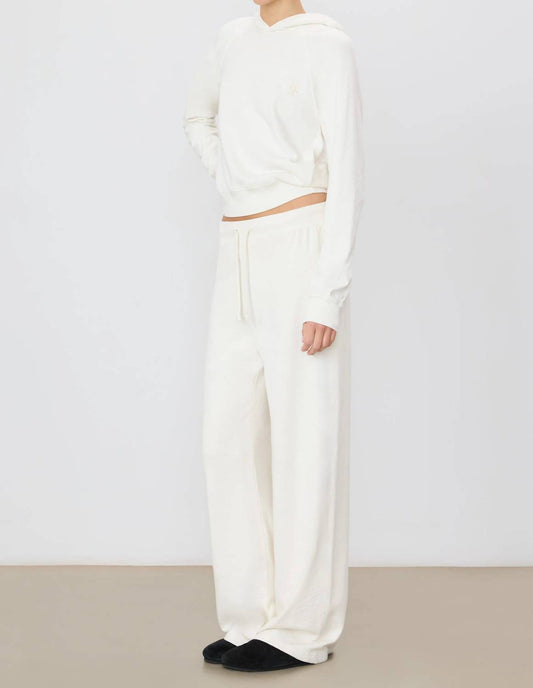 Eterne - Drawstring Wide Leg Sweatpant