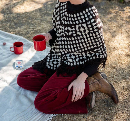 Mersea - La Paz Crochet Poncho