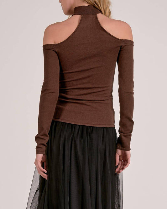 Elan - Choker Neck Sweater