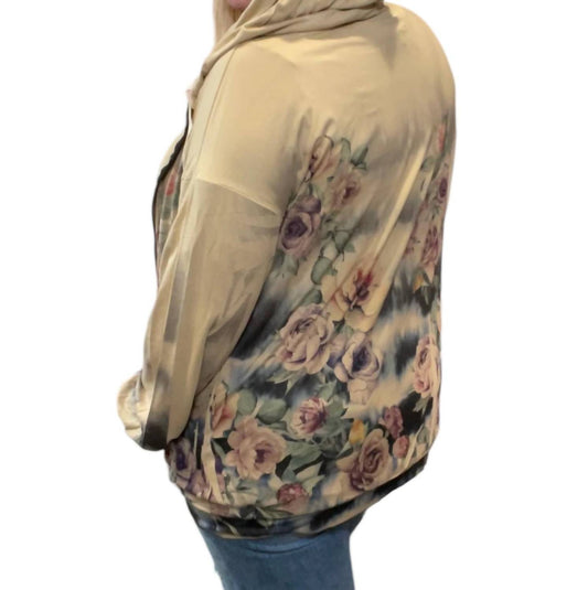 Blumin - Floral Spring Hoodie Jacket