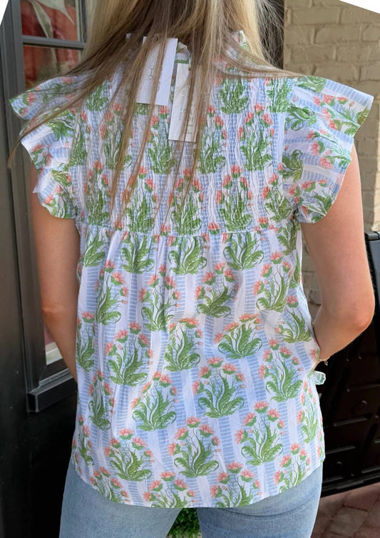 Marigold - Layla Chateau Toile Blouse