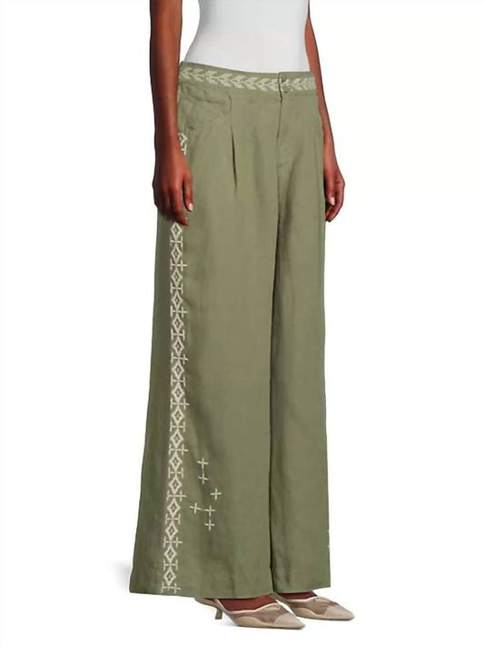 Johnny Was - WIDE LEG PLEAT PANT CATIA