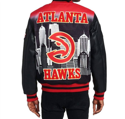 Pro Standard - MEN'S ATLANTA HAWKS INTERVARSITY JACKET