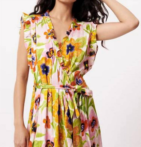 Frnch - Summer Spicy Garden Midi Dress