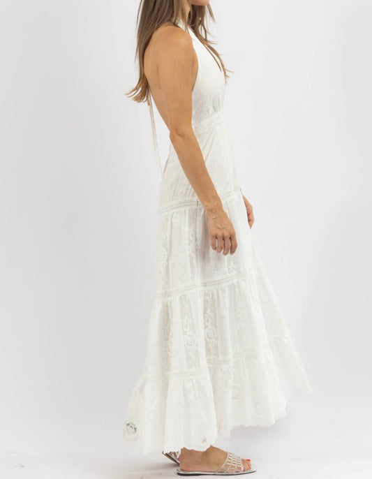 Mable - Augusta Eyelet Maxi Dress