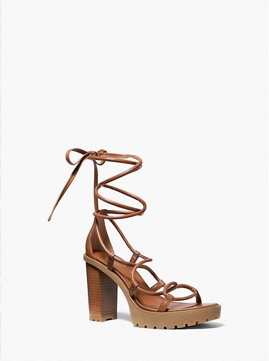 Michael Kors - Women's Vero Leather Platform Sandal