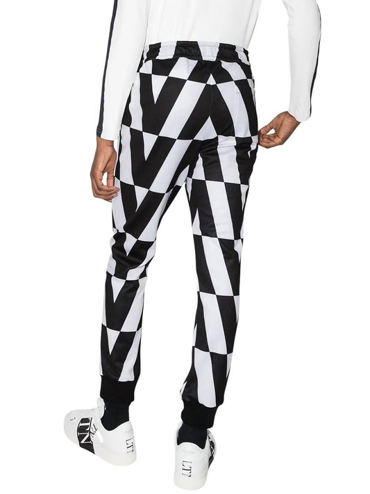 Valentino - Men's Optical Tapered Track Pants
