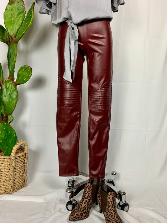 Easel - Venice Moto Jeggings