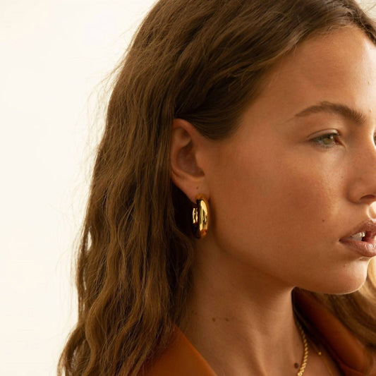 Sahira - Women's Jojo Tube Hoop Earrings