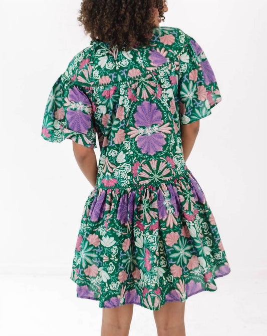 Olivaceous - Floral Mini Dress