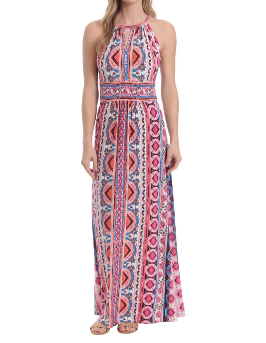 Morris Geometric Maxi Dress