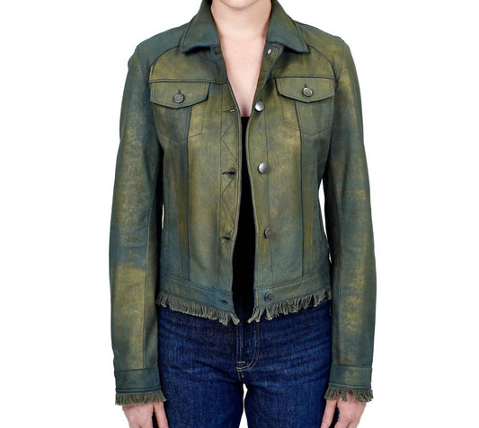 Jakett - Alexa Washed Leather Jacket