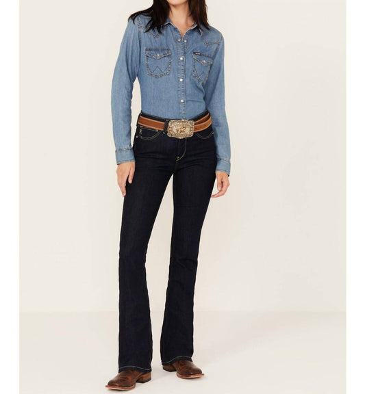Ariat - Real Rinse Selma Stretch Bootcut Jeans
