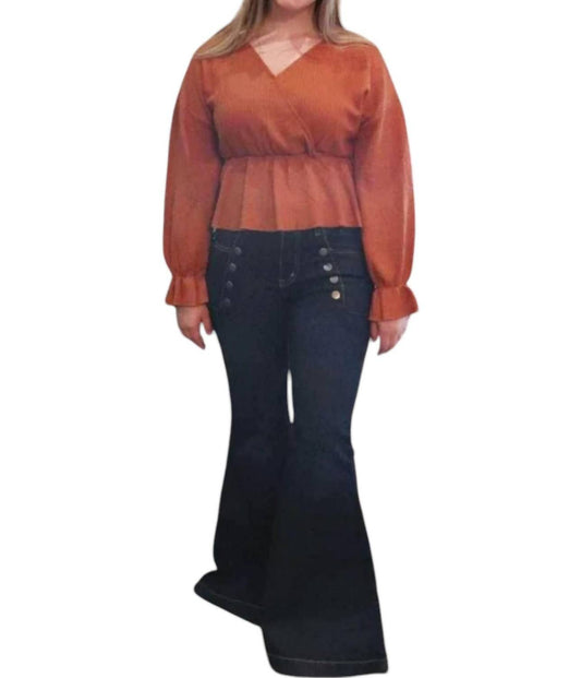 Cruel Girl - Far Out Wide Leg Jeans