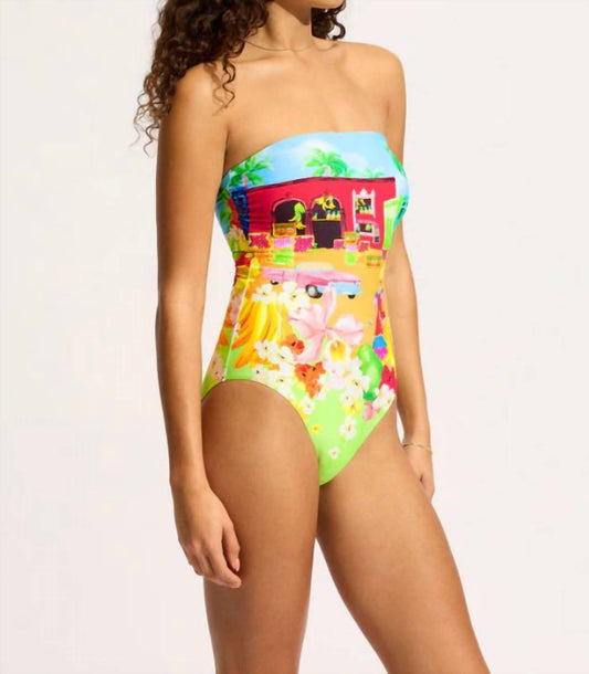 Seafolly - Cuba Bandeau One Piece