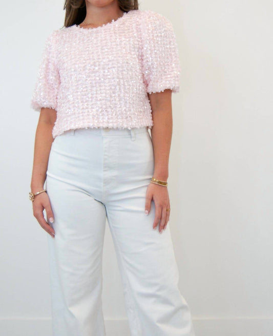 Q2 - Phoebe Sequin Brunch Top