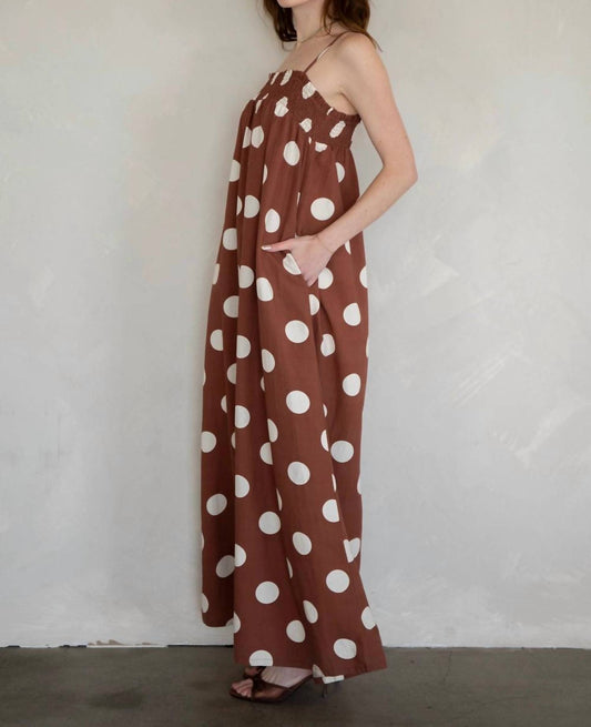 Things Between - Polka Dot Maxi Dress