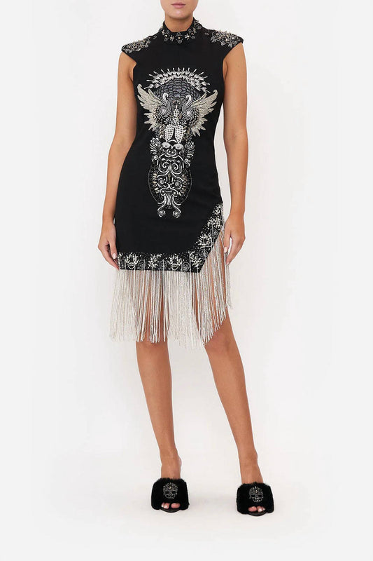 Camilla - Cap Sleeve Collar Dress