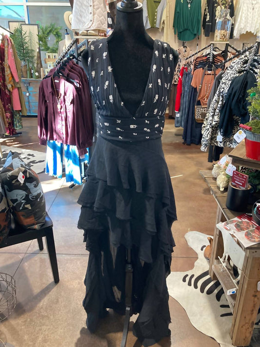 Promesa - Women's Floral Ruffle Maxi Dress