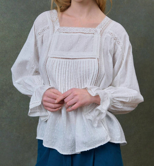 Louise Misha - Lorelei dobby blouse