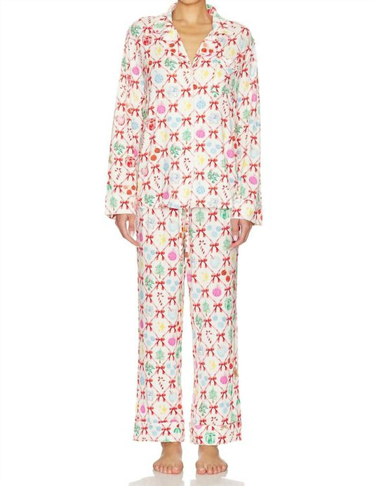 Show Me Your Mumu - Classic Winter Wonderland Jersey Pajama Set