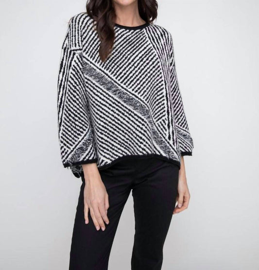 Liv By Habitat - Striped Fringe Swing Pullover
