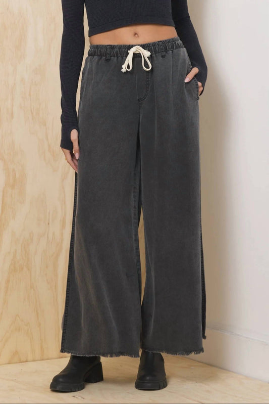 Vintage Havana - Tencel Wide Leg Pant