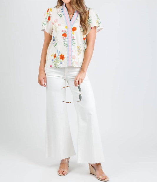 Frame - Au Natural Clean Raw After Le Palazzo Crop Jeans