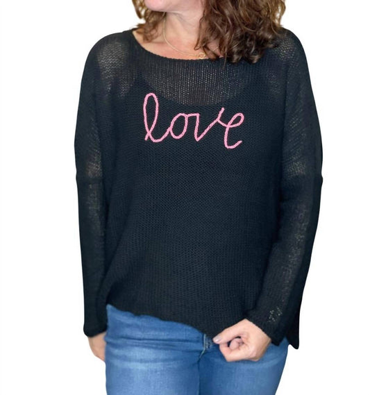 Wooden Ships - Key West LOVE Cotton Sweater