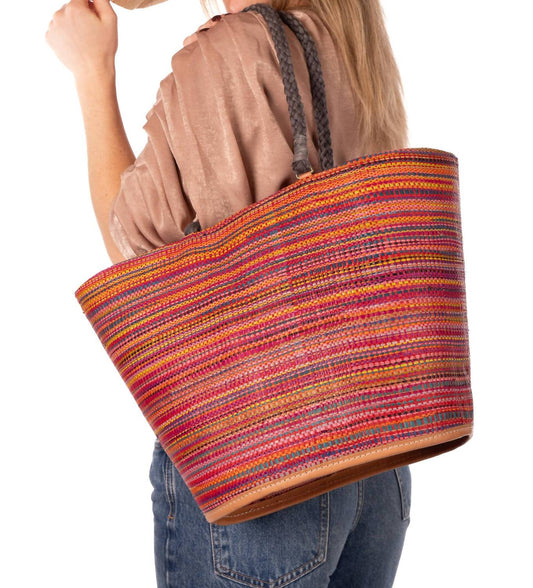Shebobo - Women's Straw Beach Bag
