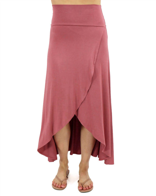 Grace And Lace - Wrap High-Low Maxi Skirt