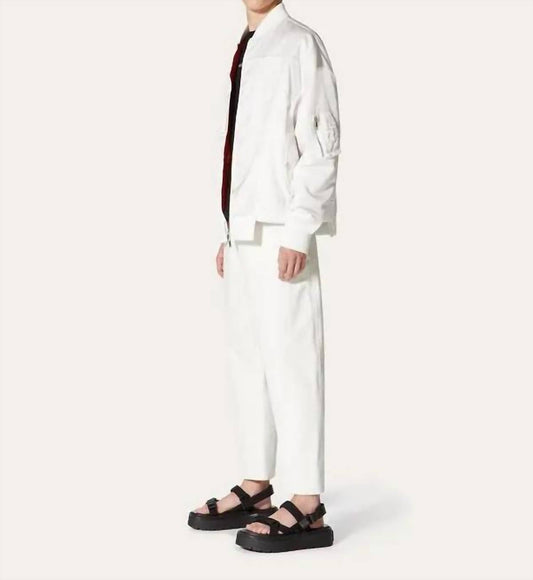 Valentino - Raised Vltn Bomber Jacket