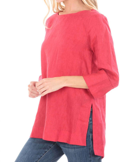 Linen Fit and Flare Tunic