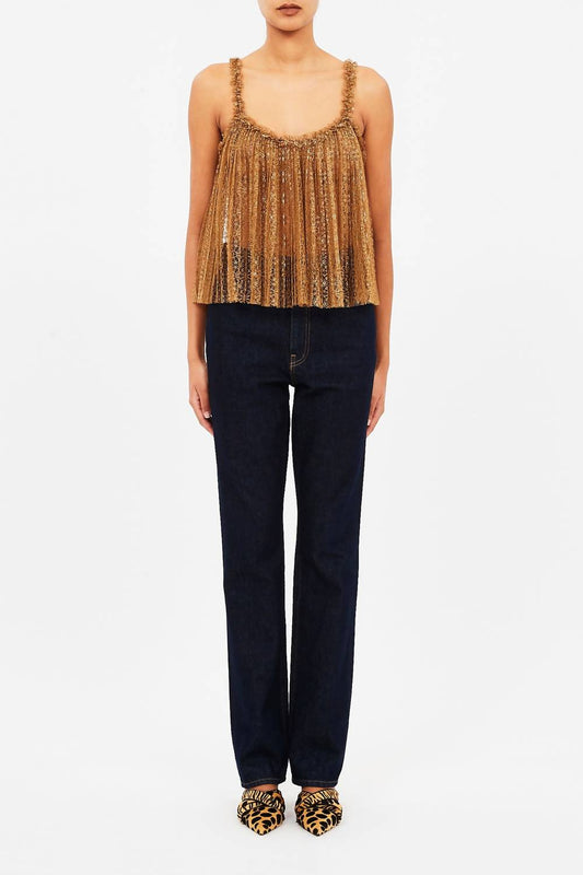 Ulla Johnson - Romy Pleated Cami Top