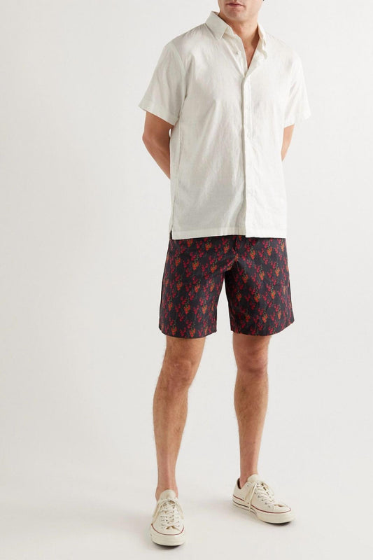 Orlebar Brown - Devlin Aquila Printed Cotton Drawstring Shorts