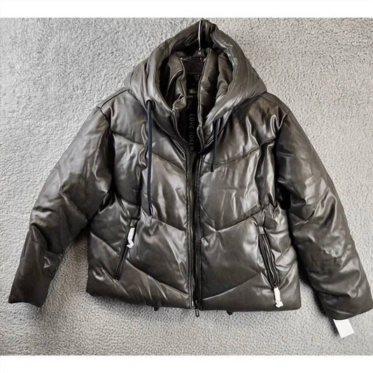 Love Token - Women's Leo Hooded Puffer Jacket