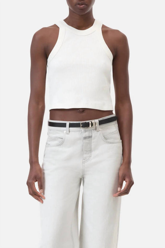 Closed - Cropped Racer Tank