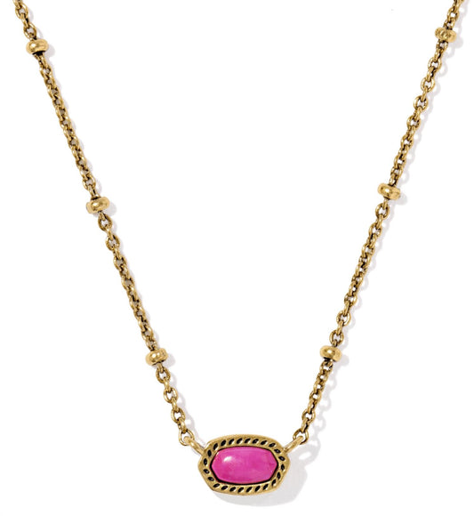 Kendra Scott - Women's Mini Elisa Short Pendant Necklace