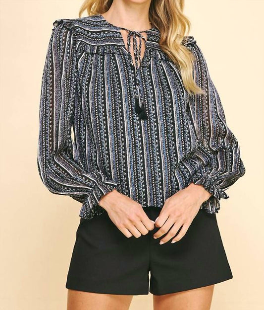 Pinch - Hanna Floral Print Woven Top