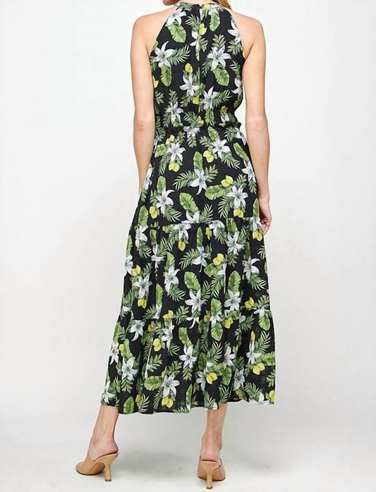 Ellison - Maxi Halter Dress