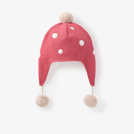 Elegant Baby - Girls Aviator Knit Baby Hat