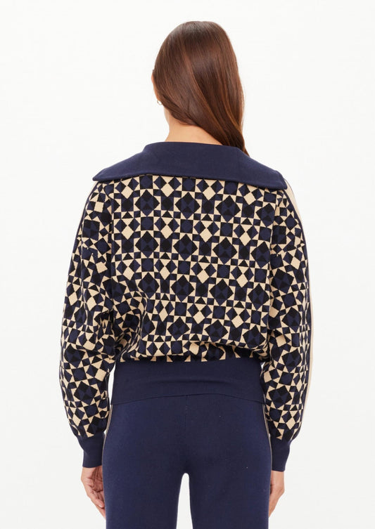 The Upside - Women's Cosmo Kairo Half Zip Sweater