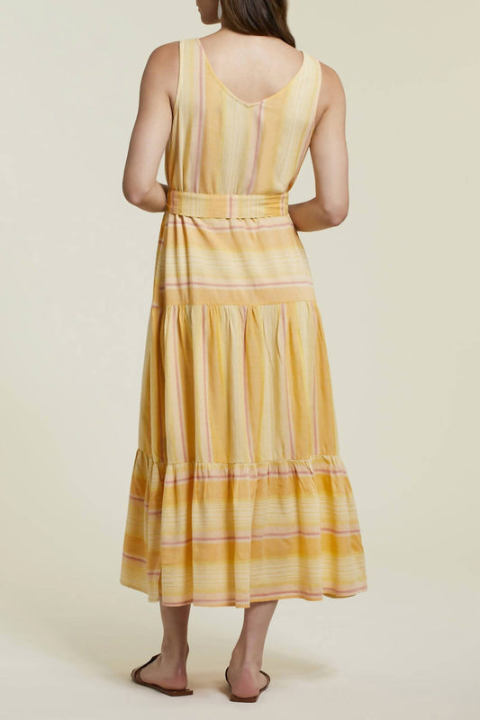 Tribal - Crossover Front Midi Dress