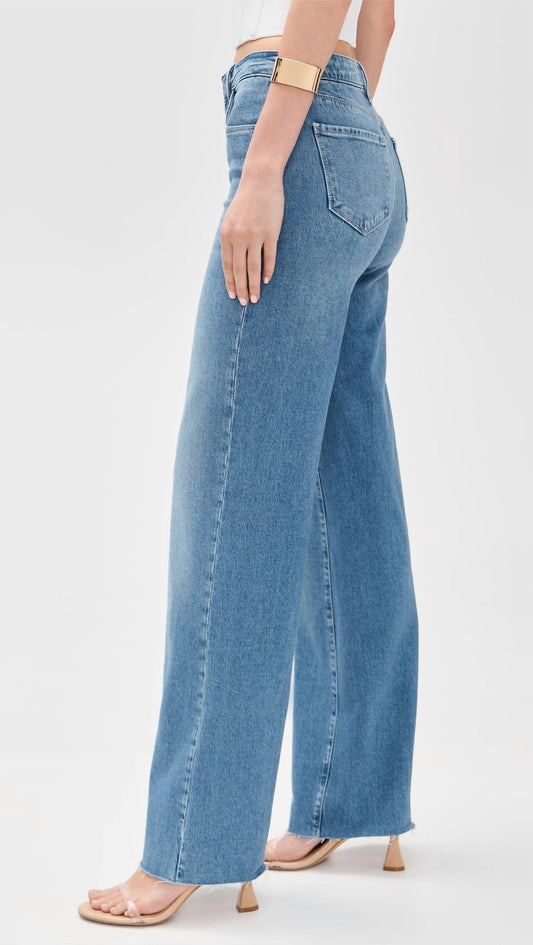 L'Agence - Scottie High Rise Wide Leg Jean
