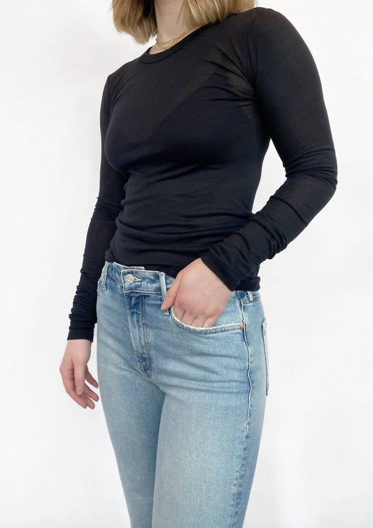 Enza Costa - Bold Long Sleeve Crew