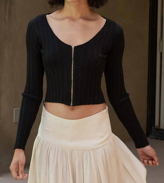 Lucy Paris - Wina Zipper Top